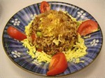 和風蕃茄沙甸炒雙色飯