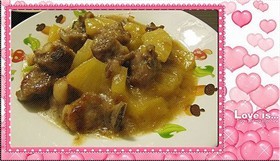 鳳梨炆排骨