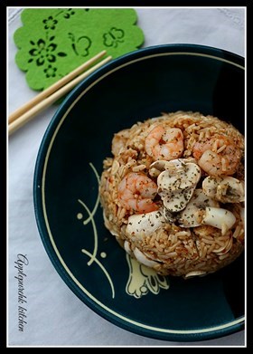 糙米燕麥飯 