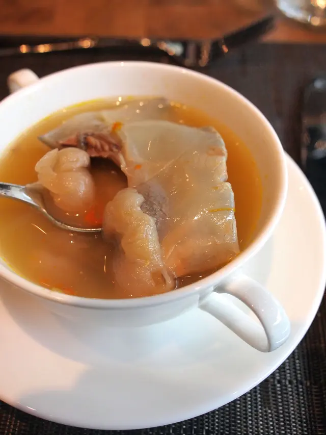 杞子圓肉水魚湯味道出色,用料慷慨