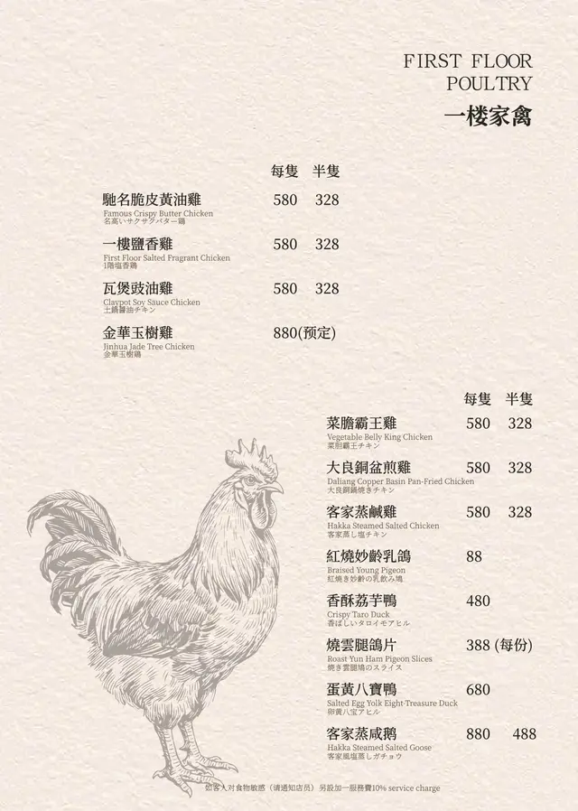 餐牌